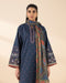2 Piece - Embroidered Crosshatch Suit